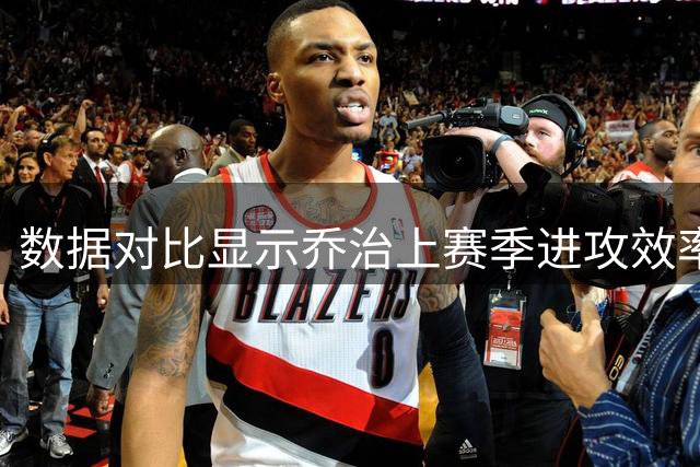 数据对比显示乔治上赛季进攻效率全面领先布朗